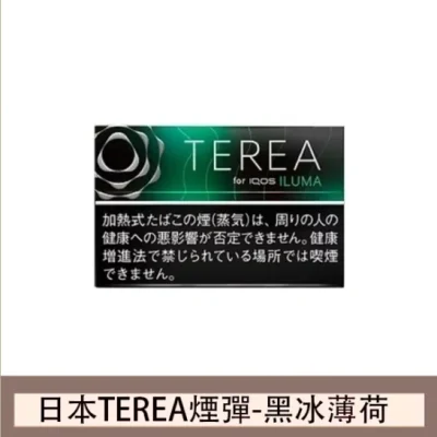 TEREA黑冰薄荷 香港IQOS TEREA BLACK Menthol黑冰薄荷煙彈日版